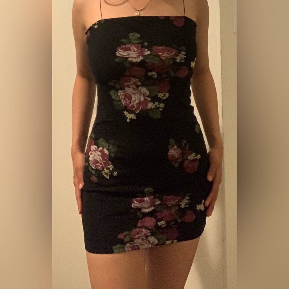 Black Bodycon Homecoming Dress